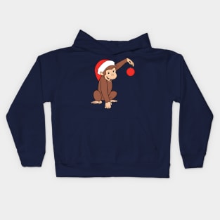 Curious George Natal Kids Hoodie